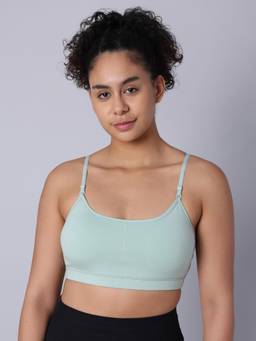 Sillysally - Green Padded Bra