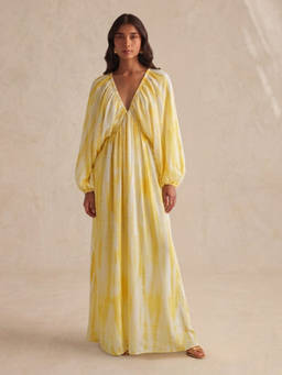 WomanLikeU - Yellow Maxi Dress