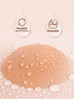 Velomora - Beige Bio Glue Silicone Nipple Cover