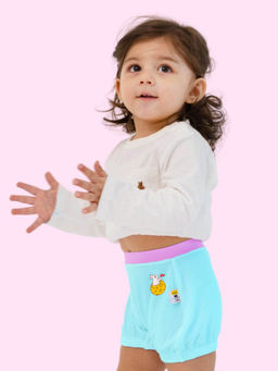 Superbottoms - Unisex Blue Supersoft Baby Bloomer