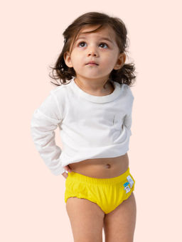 Superbottoms - Unisex Yellow Supersoft Baby Brief