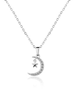 Nistra - 925 Sterling Silver Dreamscape Charm Necklace For Women