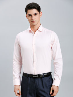Reid & Taylor - Men Pink Solid Formal Shirt
