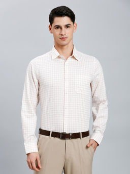 Reid & Taylor - Men Green Checks Formal Shirt