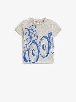 Koton - Boys Grey T-shirt