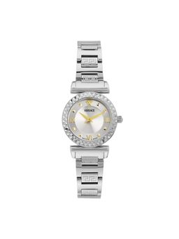 VERSACE - Mini Vanity Rest Silver Dial Women Analog Watch- VEGFA0325 (L)
