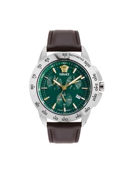VERSACE - V-Sport Green Dial Men Chrono Watch- VEKIA0225 (L)