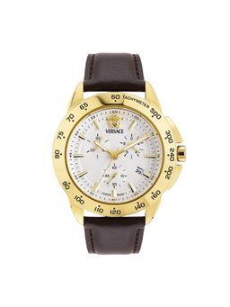 VERSACE - V-Sport Silver Dial Men Chrono Watch- VEKIA0325 (L)