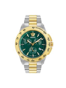 VERSACE - V-Sport Green Dial Men Chrono Watch- VEKIA0625 (L)