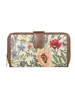 The Clownfish - Beige Vegan Leather Womens Wallet