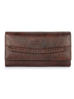 The Clownfish - Leatherette Dark Brown Womens Wallet