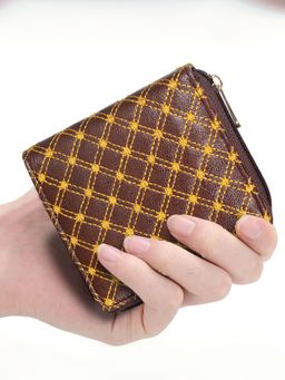 The Clownfish - Womens Wrist Wallet (Brown)