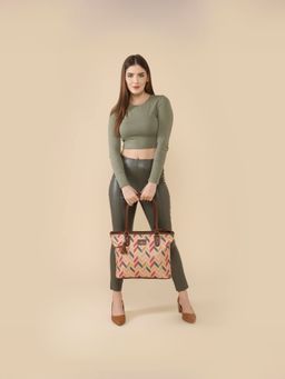 The Clownfish - Handbag/Tote Bag for Women for Office/College (Multicolor)