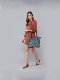 The Clownfish - Handbag/Tote Bag for Women for Office/College (Grey)