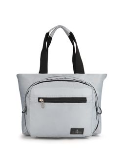 The Clownfish - Polyester Handbag Convertible Sling Bag - Grey