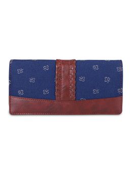 The Clownfish - Faux Leather Womens Wallet (Blue)