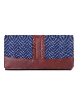 The Clownfish - Faux Leather Womens Wallet (Blue)