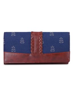 The Clownfish - Faux Leather Womens Wallet (Blue)
