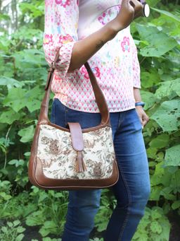 The Clownfish - Faux Leather Handbag for Women for Office/College