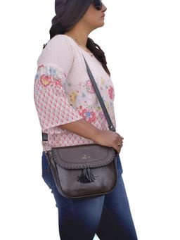 The Clownfish - Ladies Sling Bag - Brown