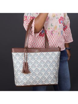 The Clownfish - 14 Inch Laptop Office Bag for Women - White