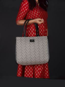 The Clownfish - Faux Leather Women 14 Inch Laptop Tote Bag for Office