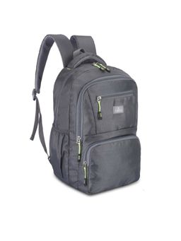 The Clownfish - 27L Polyester 15.6 Inch Laptop Backpack (Grey)