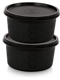 MAGNUS - Steel Plastic Utility Lunch Boxes (Pack of 2)