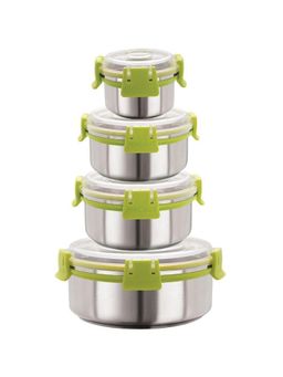 MAGNUS - Steel Utility Lunch Boxes (Pack of 4)