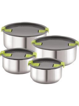 MAGNUS - Steel Utility Lunch Boxes (Pack of 4)