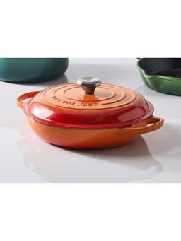 Le Creuset - Shallow Casserole Flame - 28 cm