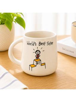 Nilaya Decor - Worlds Best Sister mug
