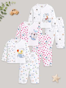 Kuchipoo - Printed Multi-Color Jhablas and Joggers (Pack of 3)