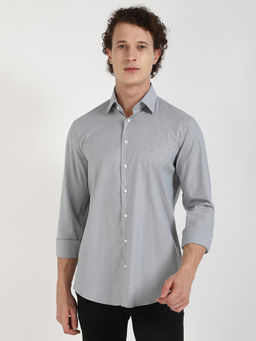 Calvin Klein - Mens Grey Stripes Shirt