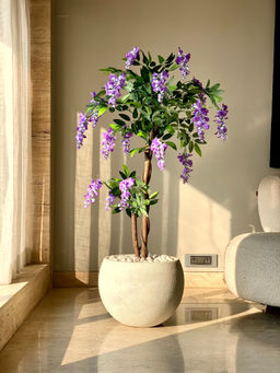 Mason Home - Artificial Wisteria Lavender Plant - 4 Feet