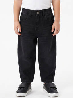 MINI KLUB - Baby Girls Black Denim Jeans