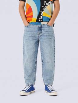 Jack & Jones Junior - Boys Light Wash Comfort Fit Jeans