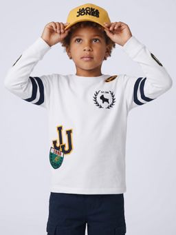 Jack & Jones Junior - Boys Varsity Patch Detail Sweatshirt