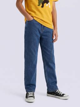 Jack & Jones Junior - Boys Blue Washed Jeans