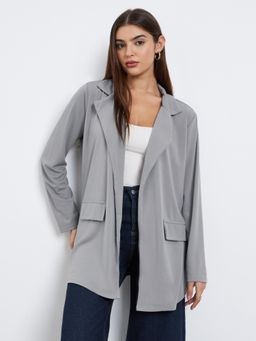 Styli - Women Regular Single Breasted Blazer