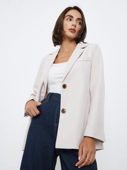 Styli - Women Single Breasted Regular Fit Blazer