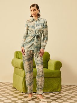 Dusk Attire - Amaya Knot Co-Ord (Set of 2)