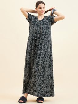 Sweet Dreams - Women Printed Night Dress