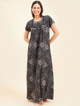 Sweet Dreams - Women Printed Night Dress