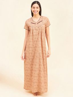 Sweet Dreams - Women Printed Night Dress