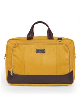 MBOSS - Faux Leather 15.6 Inch Laptop Messenger Bag