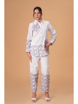 Zolo Label - Lavender Whisper Printed Co-Ord Set