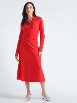 Tommy Hilfiger - Women Red Color Dress