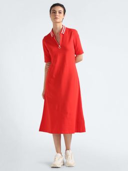 Tommy Hilfiger - Women Red Color Dress