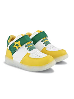 steprite - Boys Green Synthetic Sneakers